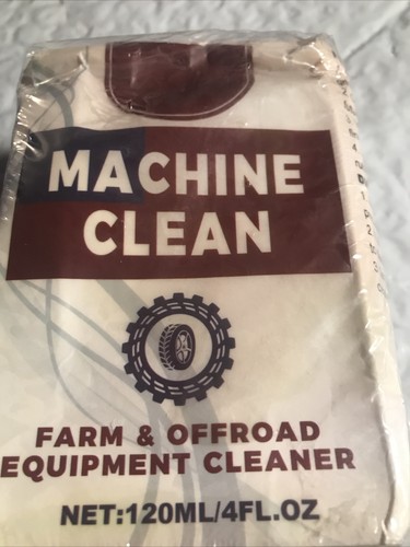 Machine clean farm - machine, off