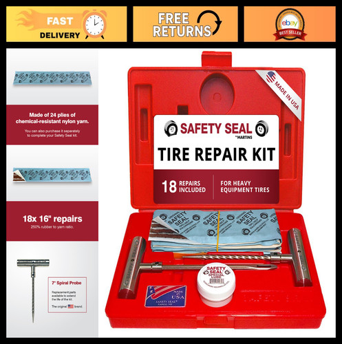 Heavy equipment tire - equipment, repair
